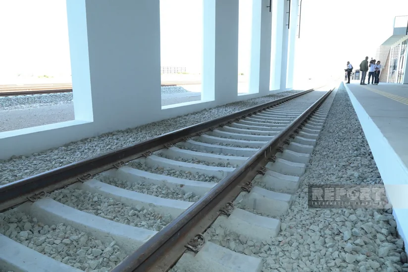 Ağdam–Xankəndi dəmir yolunun tikintisinin 44 %-ə yaxını başa çatıb