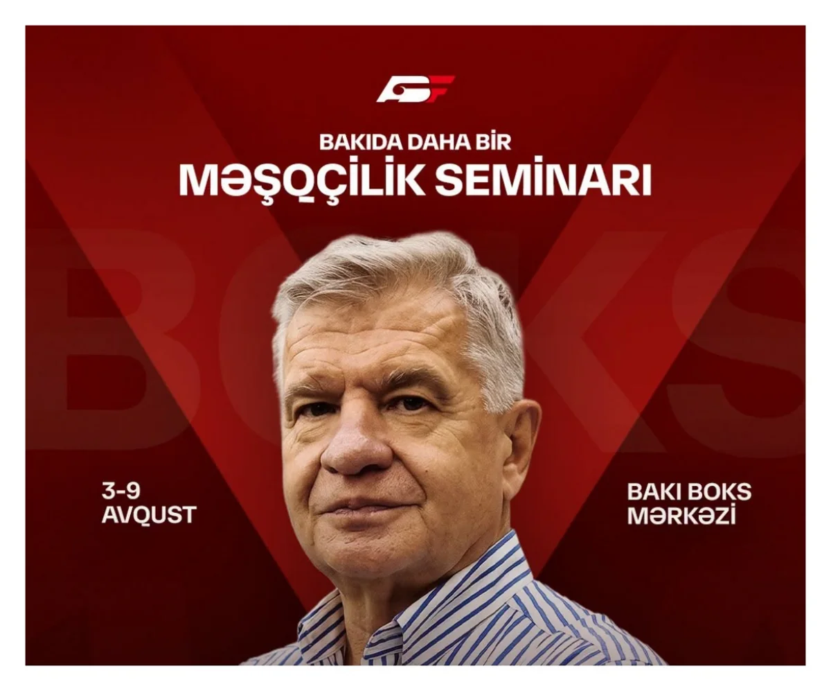 Polşalı ekspert Adam Kusior Bakıda gənc boks məşqçiləri üçün təlim keçəcək
