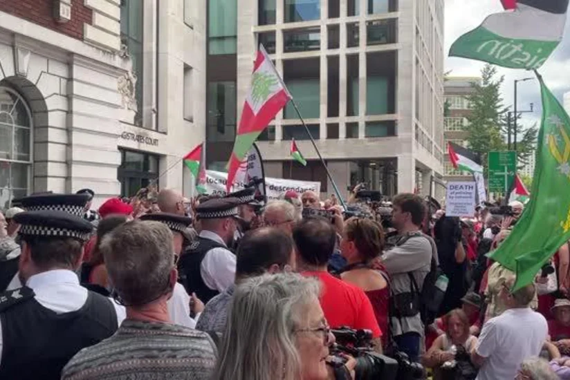 В Лондоне задержали свыше 150 участников пропалестинской акции
