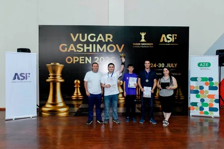 Vugar Gashimov Open 2026 beynəlxalq şahmat turnirinin qalibləri məlum olub