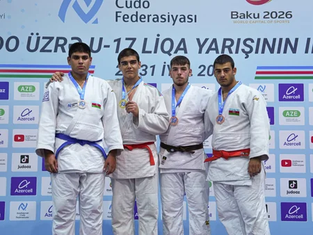 Cüdo üzrə U-17 yeniyetmələr arasında Liqa yarışının III turu başa çatıb