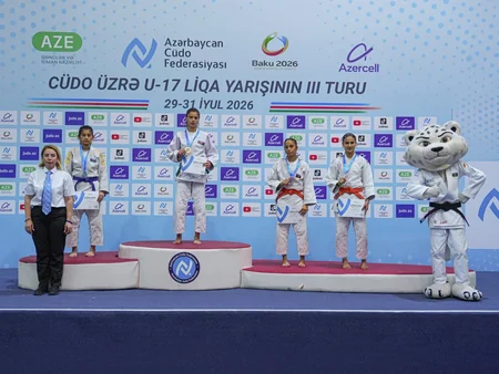 Cüdo üzrə U-17 yeniyetmələr arasında Liqa yarışının III turu başa çatıb