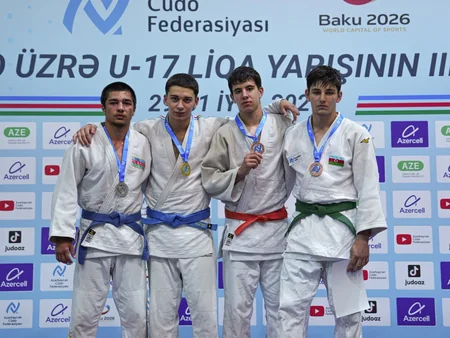 Cüdo üzrə U-17 yeniyetmələr arasında Liqa yarışının III turu başa çatıb