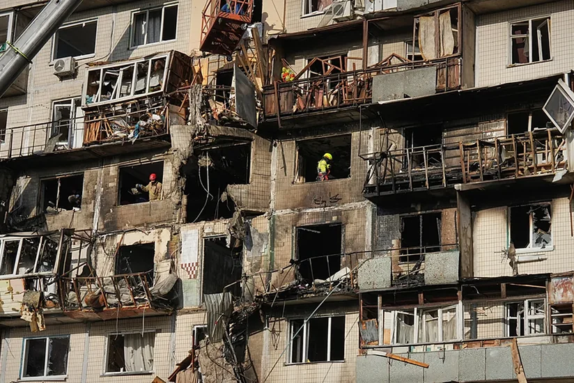 Russian strikes kill two, injure three in Ukraine's Dnipropetrovsk