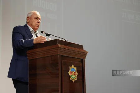 Professor İsfəndiyar Ağayevin Cinayət hüququ. Ümumi hissə adlı kitabı təqdim olunub