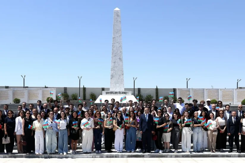Participants of Diaspora Youth Summer Camp arrive in Azerbaijan