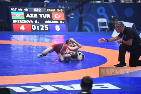 Dünya çempionatı: Gülxanım Şirinova bürünc medal uğrunda görüşdə məğlub olub - YENİLƏNİB