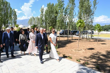 İssık-Kul gölünün sahilində Baku Resort & Spa mehmanxanasının açılışı olub - YENİLƏNİB