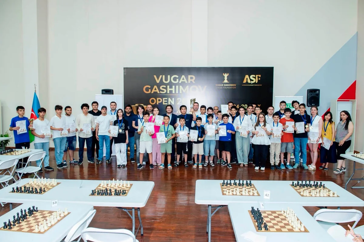Vugar Gashimov Open 2026 beynəlxalq şahmat turnirinin qalibləri məlum olub