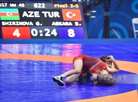 Dünya çempionatı: Gülxanım Şirinova bürünc medal uğrunda görüşdə məğlub olub - YENİLƏNİB