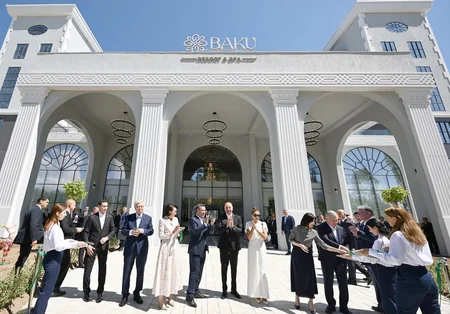 İssık-Kul gölünün sahilində Baku Resort & Spa mehmanxanasının açılışı olub - YENİLƏNİB