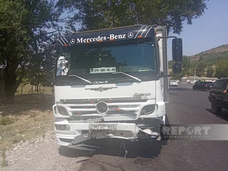 İsmayıllıda zəncirvari avtoqəza baş verib, xəsarət alanlar var