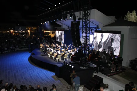 İlk dəfə Qəbələ Festivalında Azərbaycan kinofimlərindən musiqilər səsləndirilib