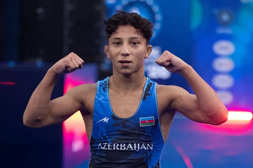 Azerbaijan's Hasanov to wrestle for U17 world title in Baku