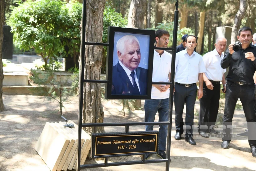 Xalq şairi Nəriman Həsənzadə Birinci Fəxri xiyabanda dəfn olunub – YENİLƏNİB-2
