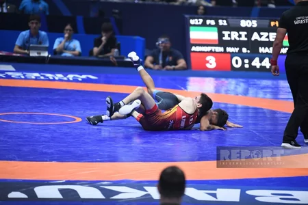 Dünya çempionatı: Azərbaycan güləşçisi İbrahim Həsənov gümüş medal qazanıb