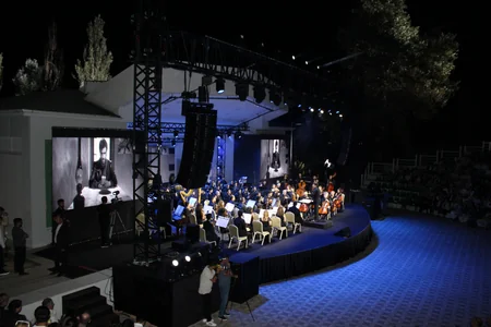 İlk dəfə Qəbələ Festivalında Azərbaycan kinofimlərindən musiqilər səsləndirilib