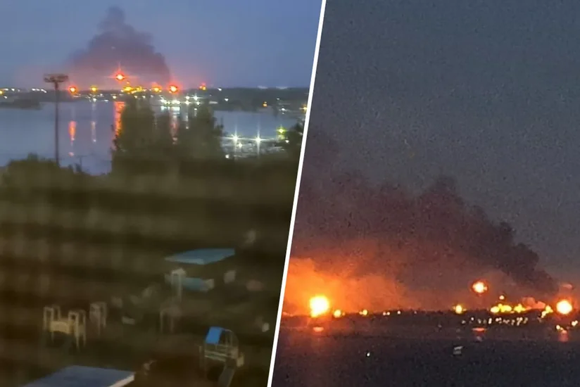 Ukraine hits Russian strategic facilites
