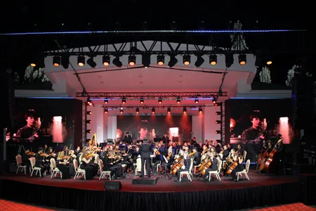 İlk dəfə Qəbələ Festivalında Azərbaycan kinofimlərindən musiqilər səsləndirilib