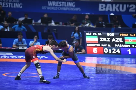 Dünya çempionatı: Azərbaycan güləşçisi İbrahim Həsənov gümüş medal qazanıb