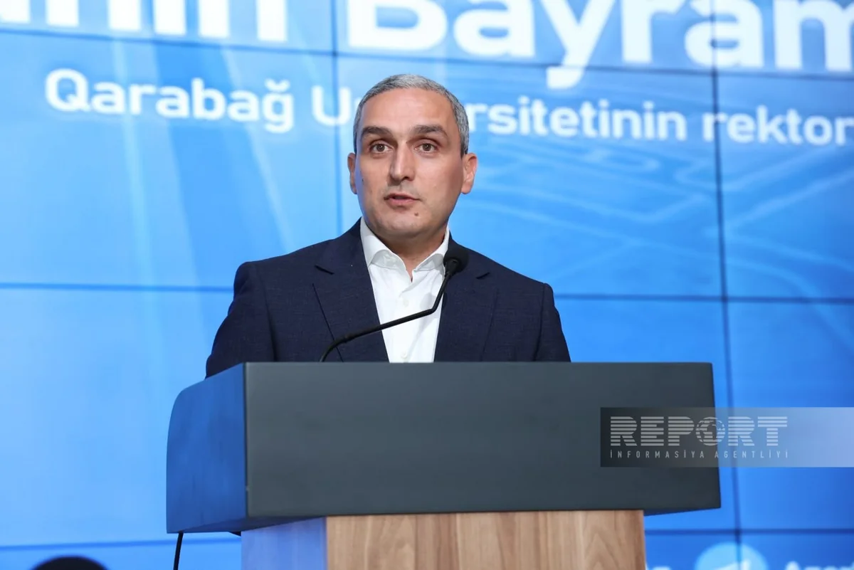 Karabakh University aims to educate professionals and responsible citizens, rector says