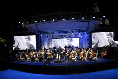 İlk dəfə Qəbələ Festivalında Azərbaycan kinofimlərindən musiqilər səsləndirilib