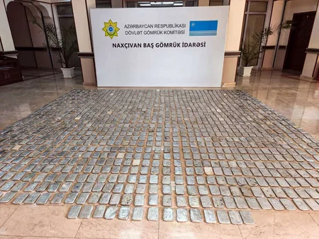 İrandan Azərbaycana 113 kq-a yaxın heroin keçirilməsinin qarşısı alınıb