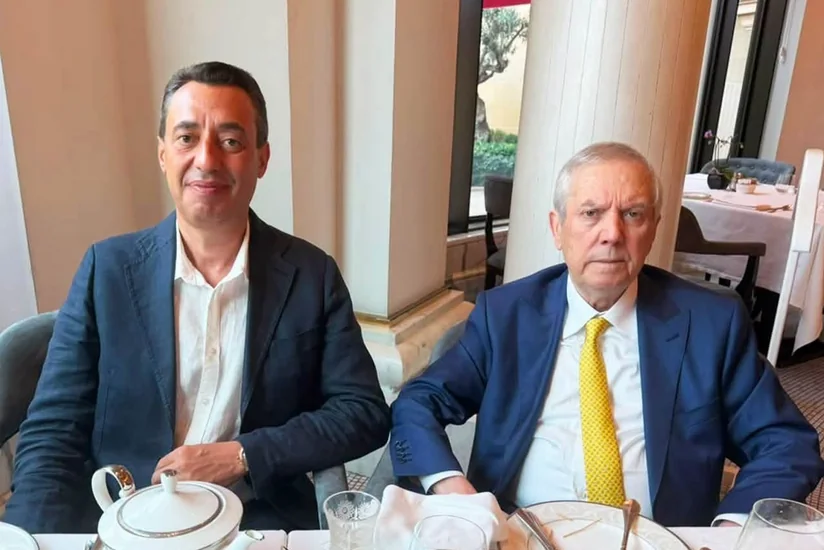 Ehtiram Quliyev Bakıda Aziz Yıldırımla əməkdaşlıq perspektivləri barədə müzakirələr aparıb
