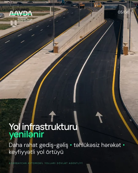 Bakıda 100-dən çox küçə və prospektdə genişmiqyaslı yol təmiri aparılır