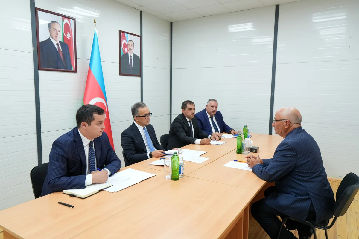 Ramin Məmmədov Kəlbəcərdə vətəndaşları qəbul edib