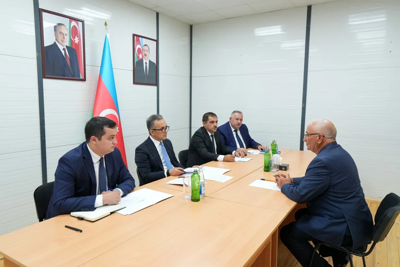 Ramin Məmmədov Kəlbəcərdə vətəndaşları qəbul edib
