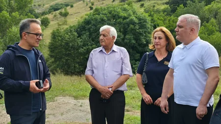 Bəşir Hacıyev və Ramin Məmmədov Kəlbəcərdəki qəbiristanlıqlara baxış keçiriblər