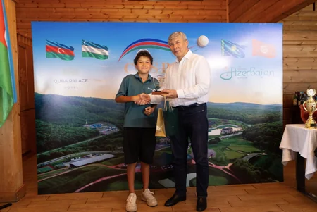 Quba Palaceda qolf turniri keçirildi