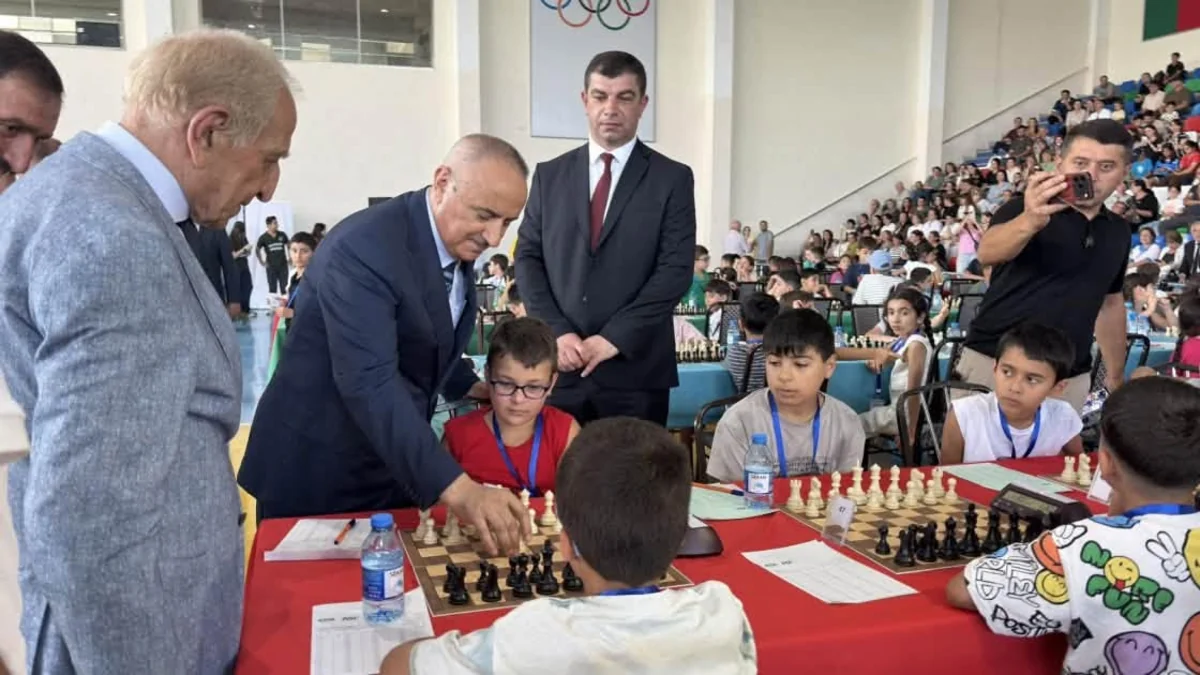 Qusarda 16 yaşadək yeniyetmələrin Respublika Şahmat Olimpiadasına start verilib