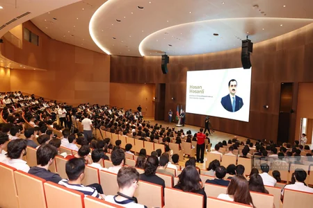 2026/2027-ci tədris ili üzrə Dövlət Proqramı qalibləri ilə görüş keçirilib