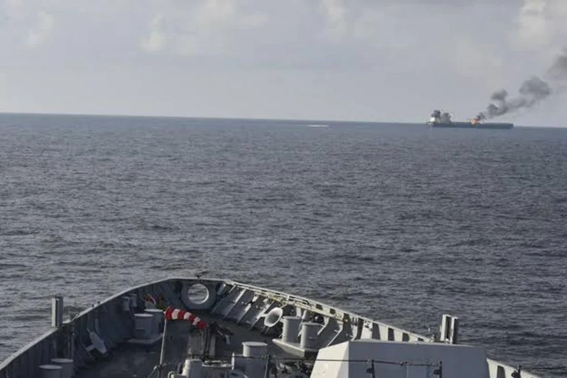 Индийское судно затонуло после атаки в Красном море у берегов Йемена