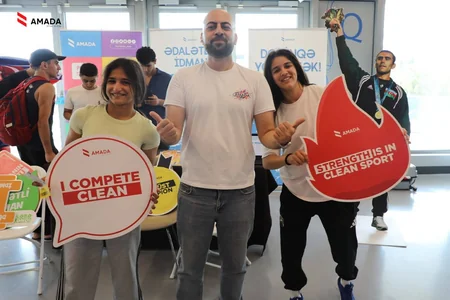 Bakıda güləş üzrə dünya çempionatında AMADA-nın maarifləndirmə proqramı keçirilib