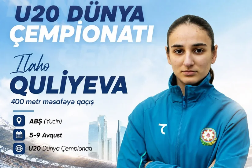 Azərbaycanlı atlet İlahə Quliyeva ABŞ-də keçiriləcək dünya çempionatına qatılacaq