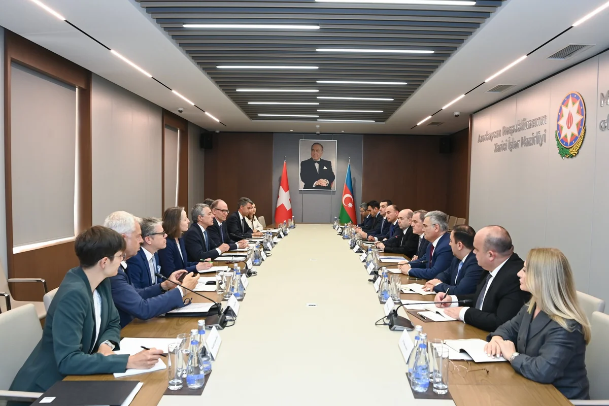 Azərbaycan XİN başçısı ilə ATƏT-in sədri arasında geniş tərkibdə görüş keçirilib - YENİLƏNİB