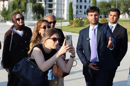 Türkiyənin media nümayəndələri Xankəndidə genişmiqyaslı işlərlə tanış olublar - YENİLƏNİB