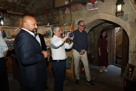ATƏT sədri İçərişəhərdə olub, ona qoruğun turizm potensialı barədə məlumat verilib