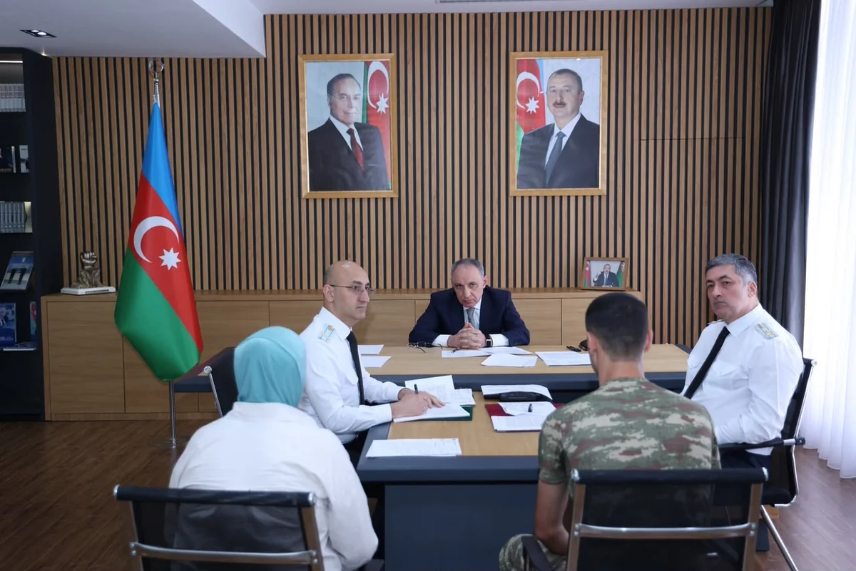 Kamran Əliyev Nəsimi rayonunda vətəndaş qəbulu keçirib