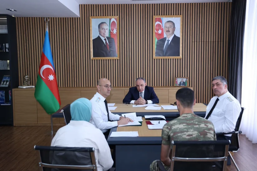 Kamran Əliyev Nəsimi rayonunda vətəndaş qəbulu keçirib