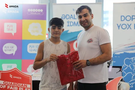 Bakıda güləş üzrə dünya çempionatında AMADA-nın maarifləndirmə proqramı keçirilib