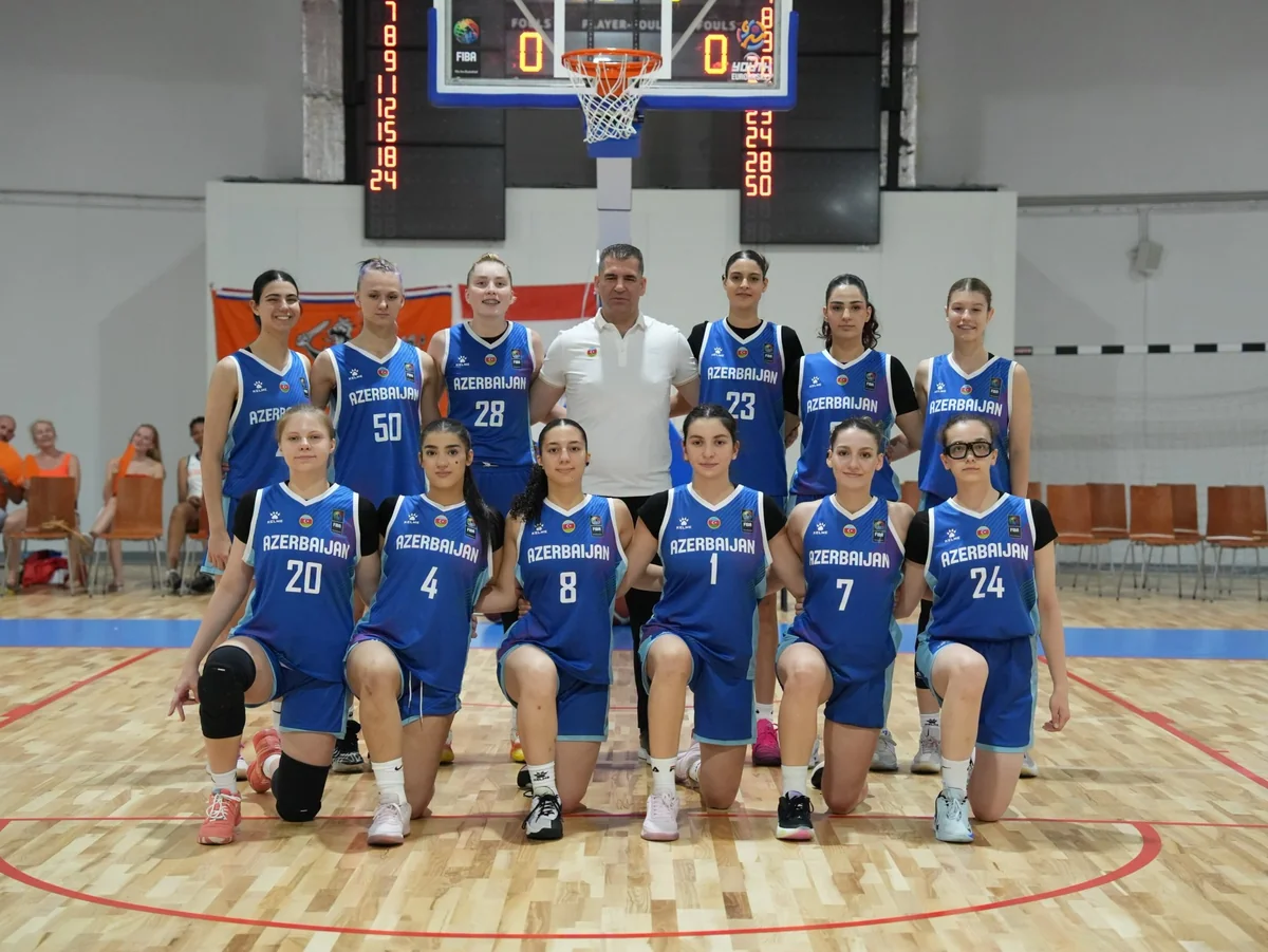 Azərbaycanın qızlardan ibarət basketbol millisi İslandiyaya uduzub
