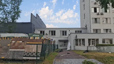 Aftermath of Kyiv rocket and drone attack - PHOTOS