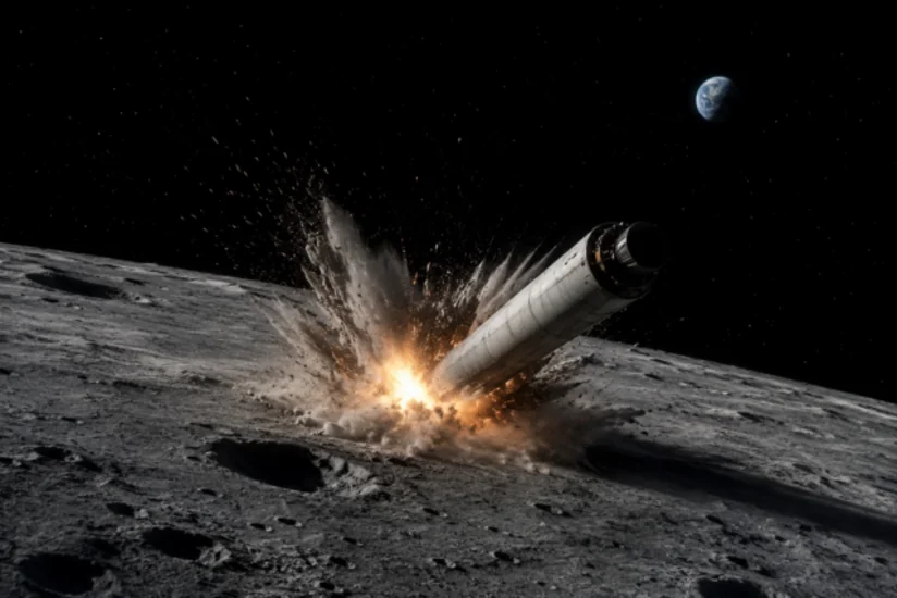The Guardian: Falcon 9 raketinin bir hissəsi Ayla toqquşacaq