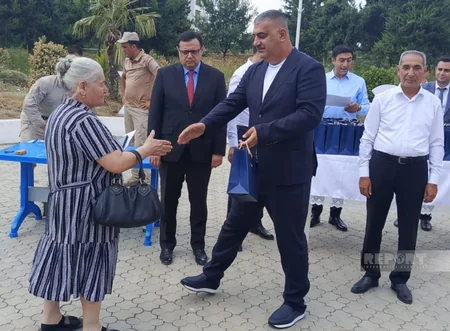 Növbəti köç karvanı Xocavənd şəhərinə çatıb, açarlar təqdim olunub - YENİLƏNİB