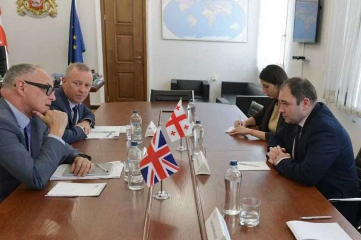 Georgia, UK discuss bilateral ties and regional security