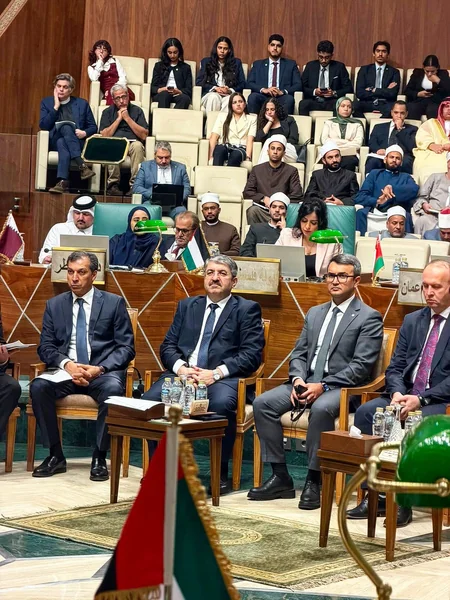 Rəvan Həsənov islamofobiyaya qarşı mübarizə ilə bağlı Misirdə beynəlxalq konfransda çıxış edib